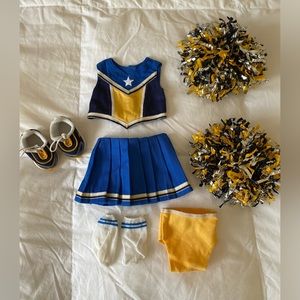 American Girl Doll Cheerleading Outfit early 2000s Y2K